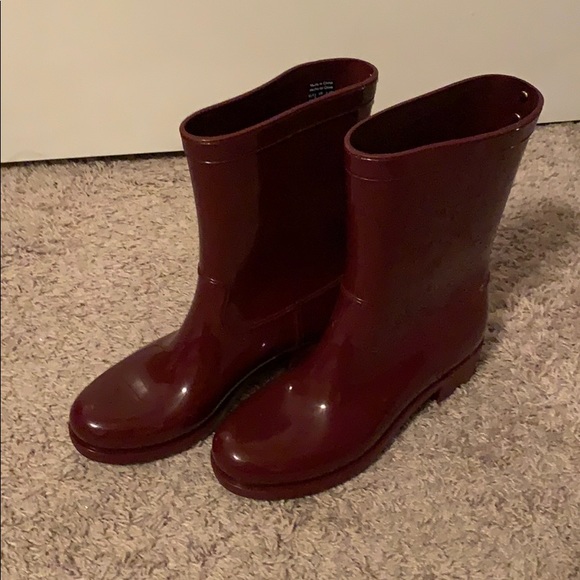 Aldo Shoes Burgundy Aldo Rain Boots Poshmark